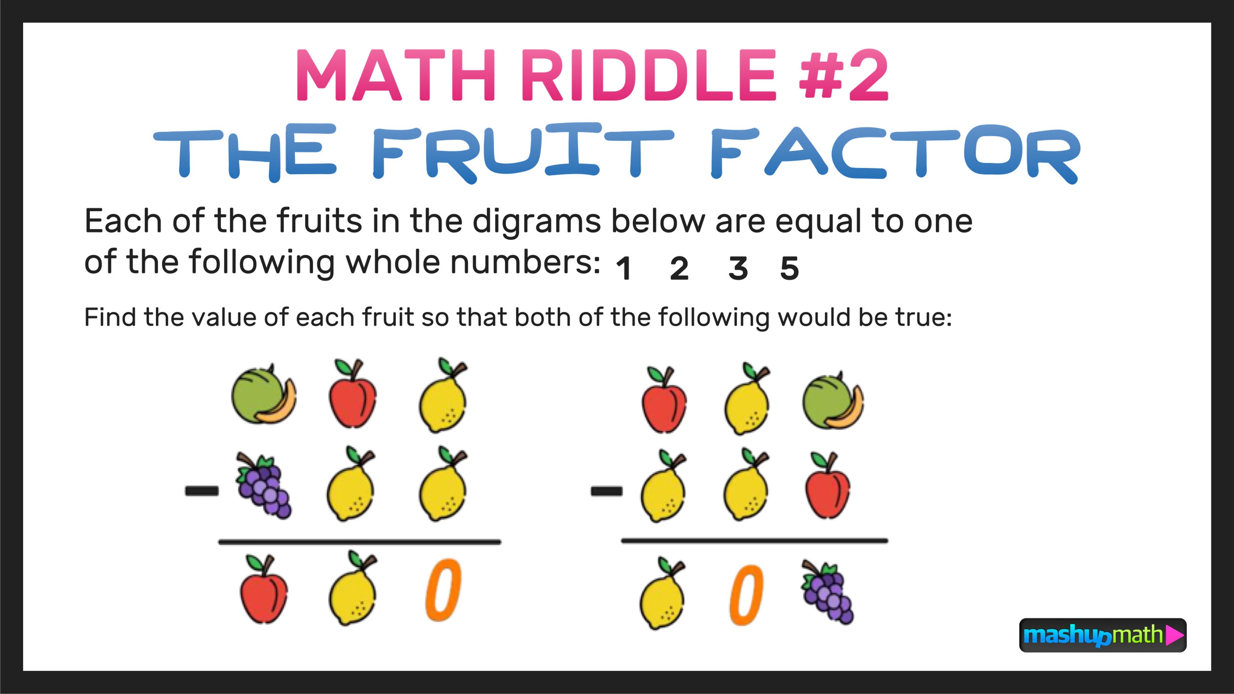 Math Puzzles For Adults