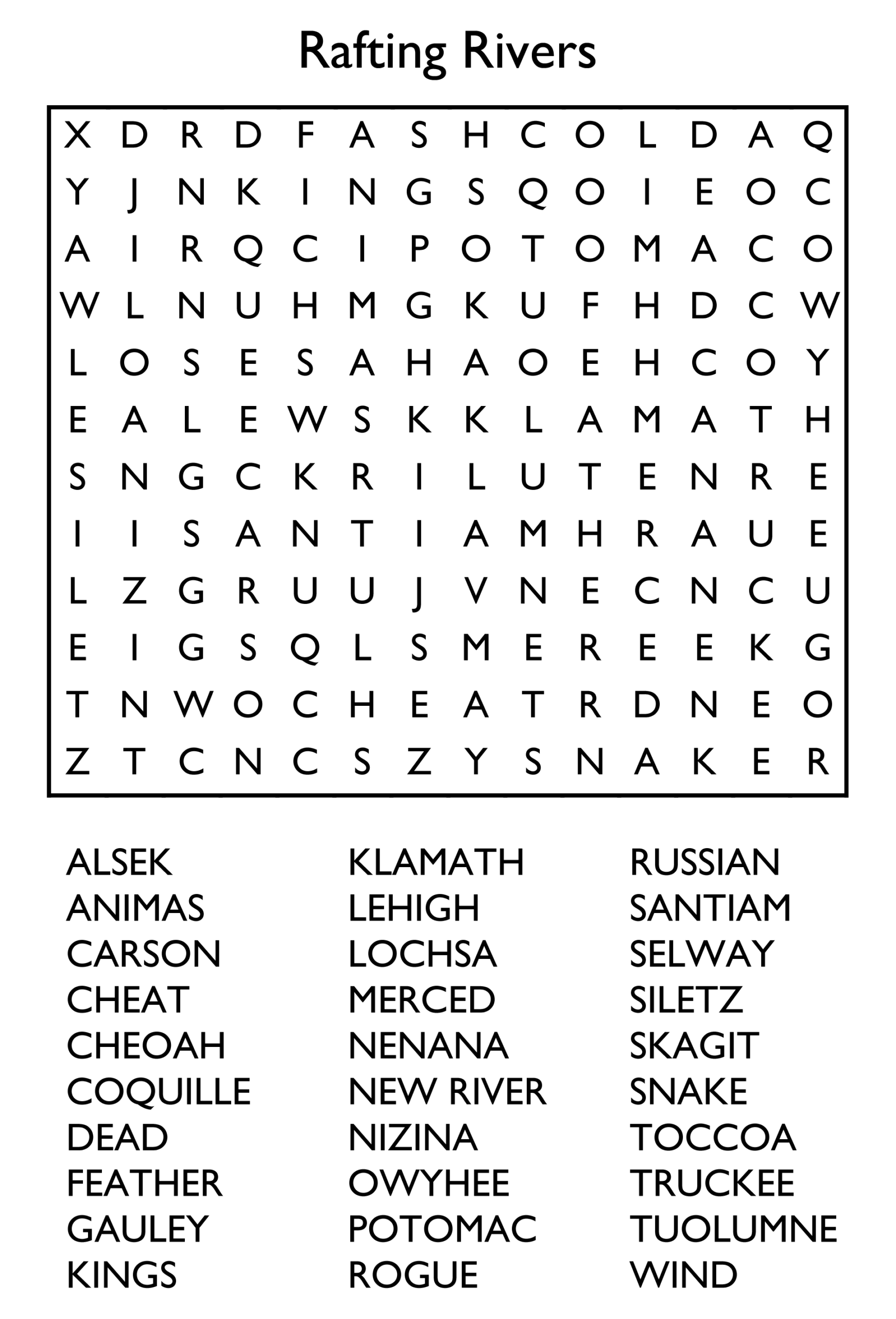 word search printable adults