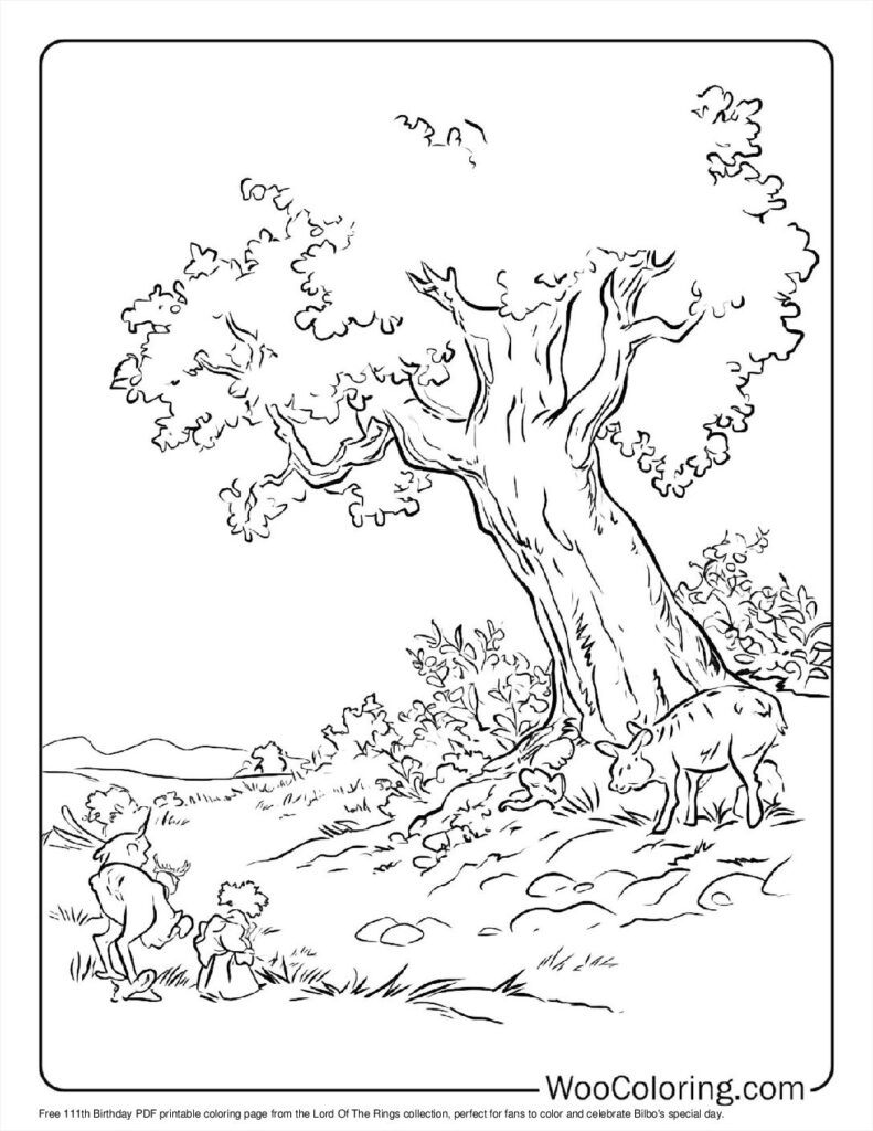 the lord of the rings coloring pages