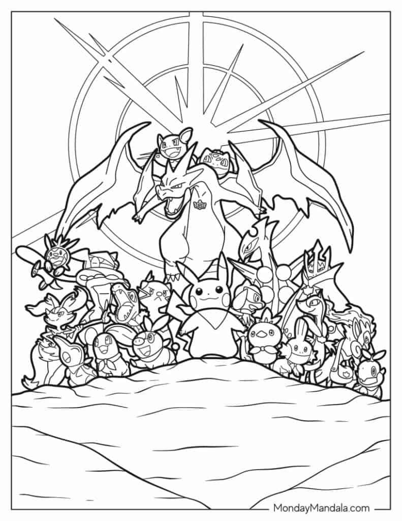 print pokemon coloring pages