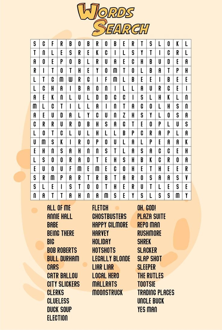100 Word Word Searches 20 Free PDF Printables Printablee 100 Word Word Searches 20 Free PDF Printables Printablee