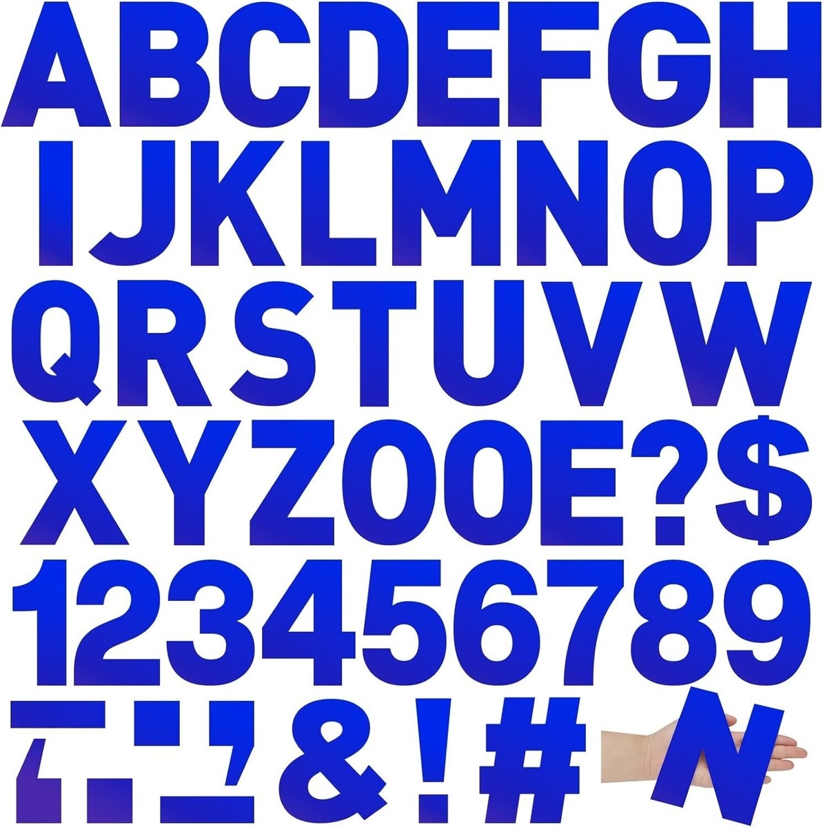 large ABC letters