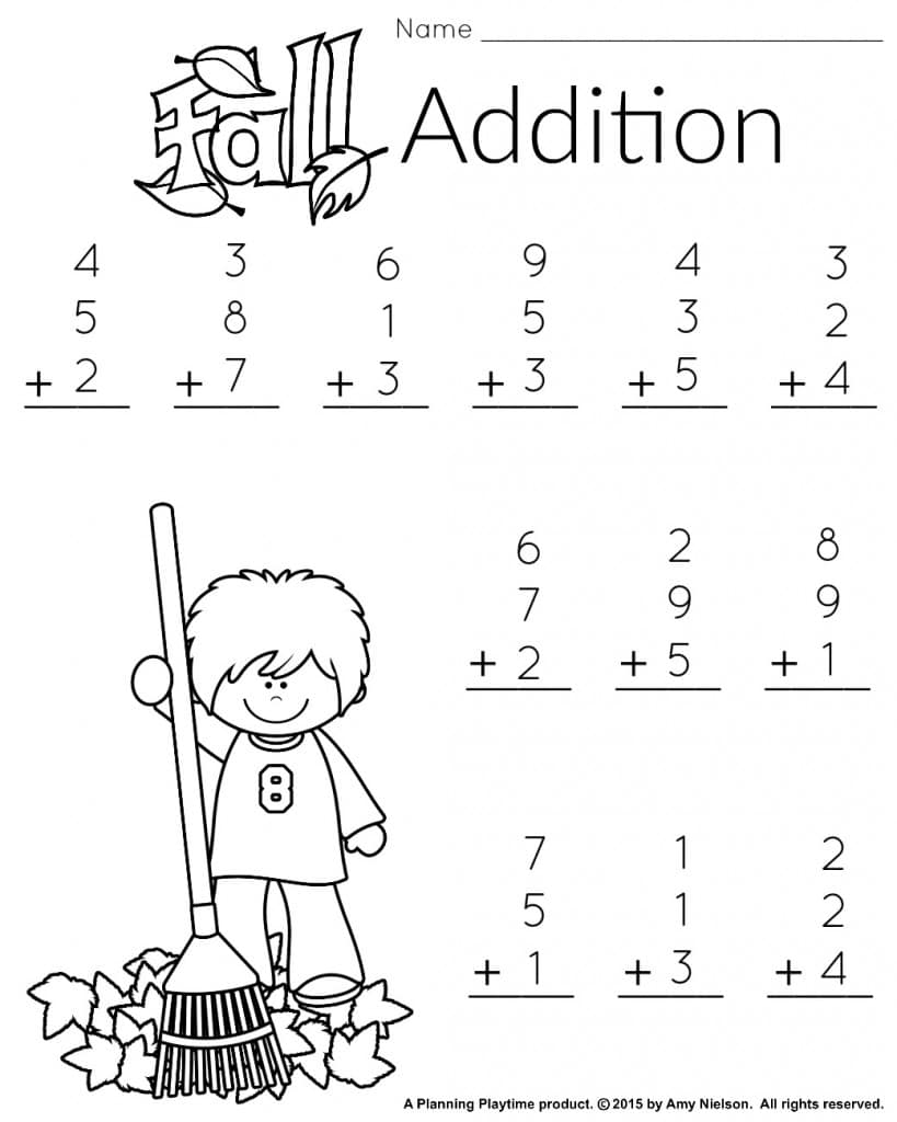 printable math problems for 1st graders