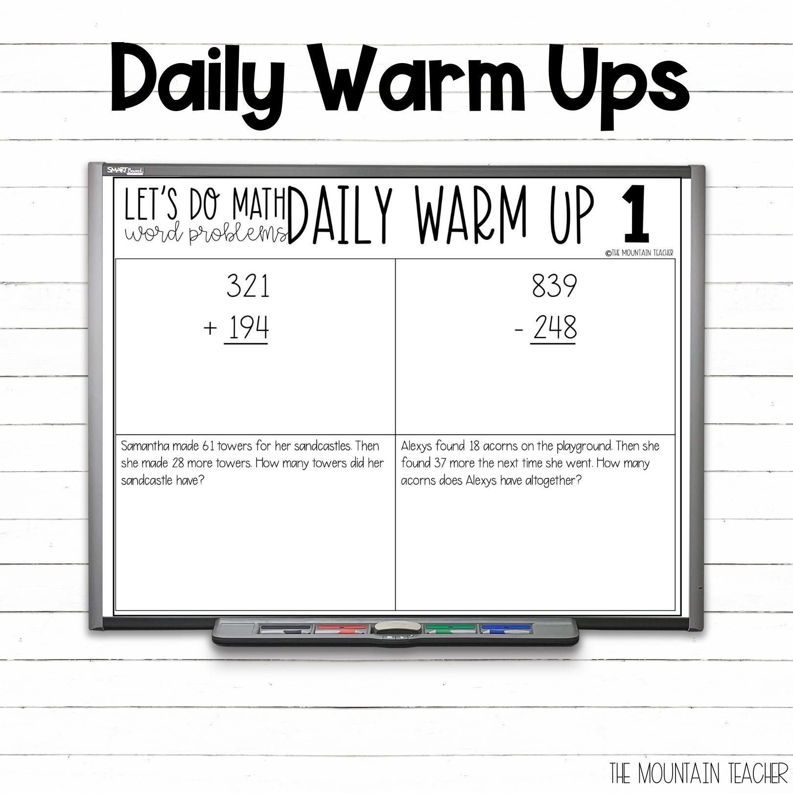 2 Digit Addition And Subtraction Word Problems Worksheets 2nd Grade Math Unit The Mountain Teacher 2 Digit Addition And Subtraction Word Problems Worksheets 2nd Grade Math Unit The Mountain Teacher
