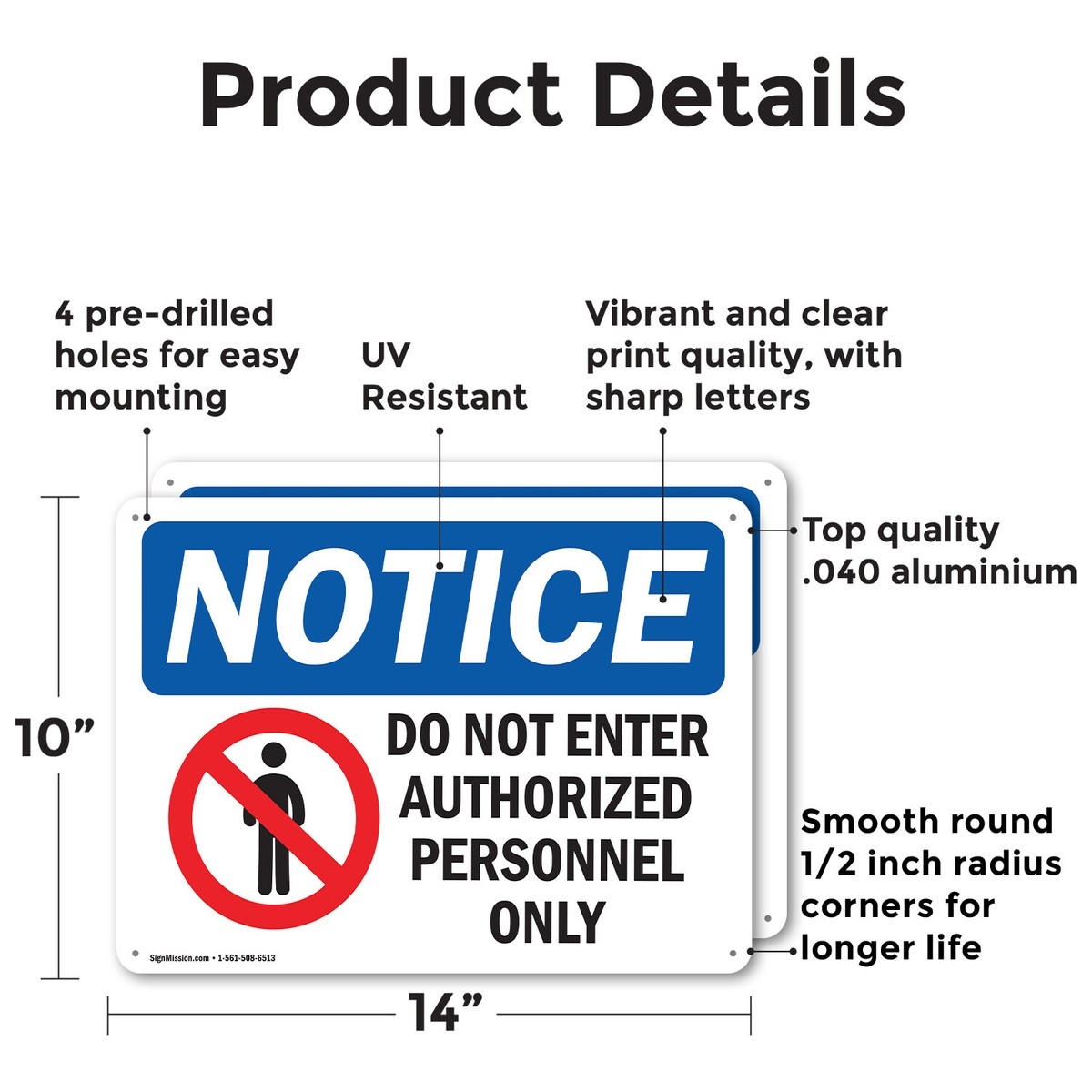 2 Pack Do Not Enter Authorized Personnel Only OSHA Notice Sign Decal Metal EBay 2 Pack Do Not Enter Authorized Personnel Only OSHA Notice Sign Decal Metal EBay