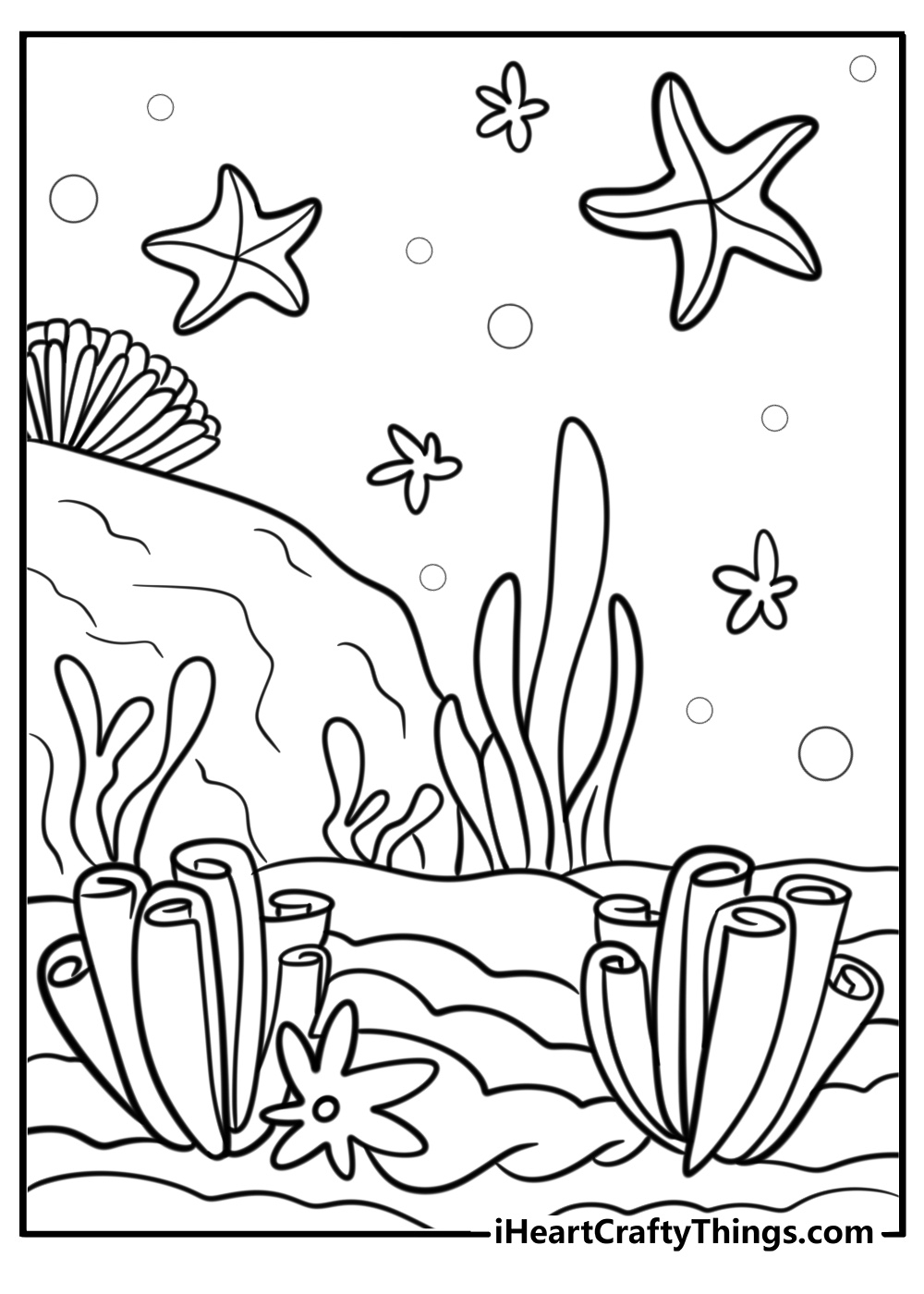 20 Coral Reef Coloring Pages Free To Print PDF 