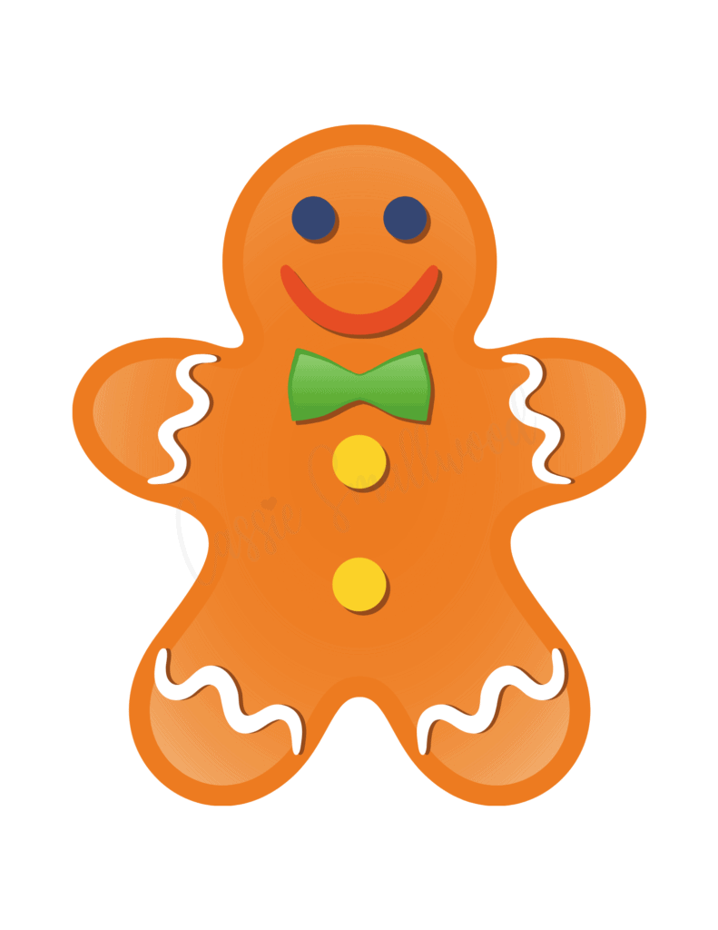 printable gingerbread men