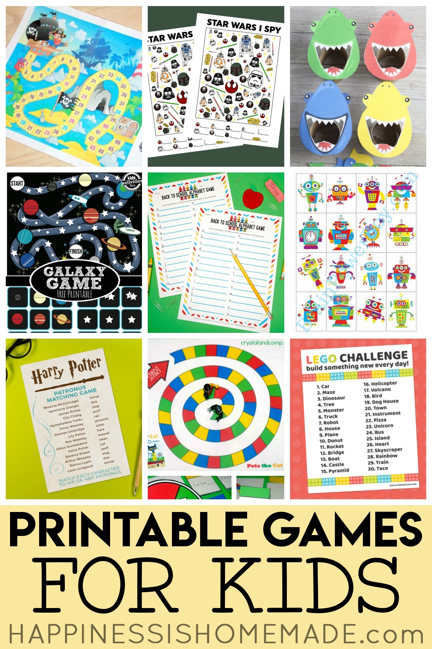 Printable Games For Kids