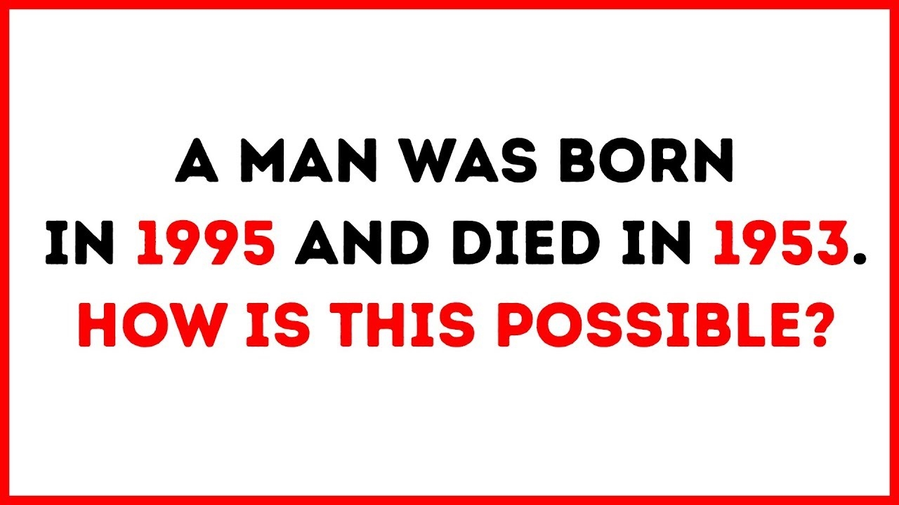 27 FUN BRAIN TEASERS WITH ANSWERS YouTube