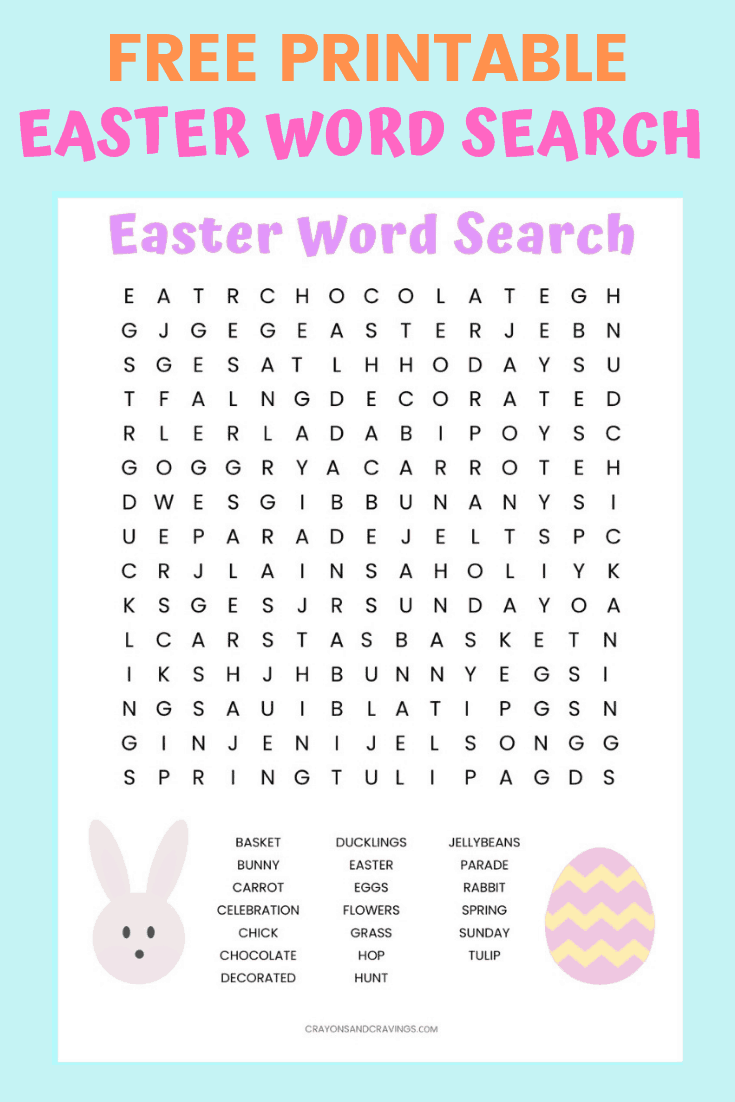 printable easter games free