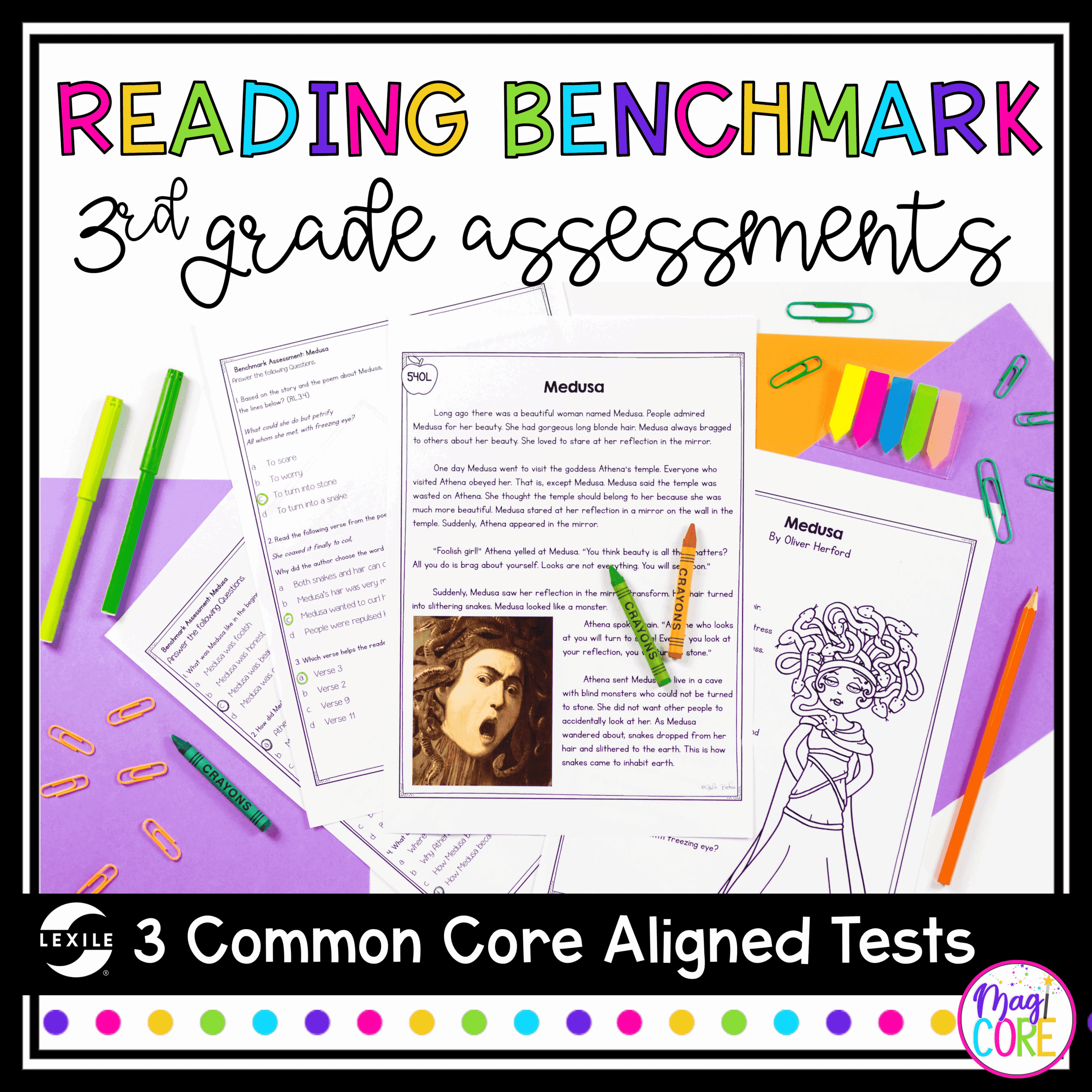 3rd Grade Benchmark Reading Assessments Passages Questions Data PRINT ONLY MagiCore 3rd Grade Benchmark Reading Assessments Passages Questions Data PRINT ONLY MagiCore