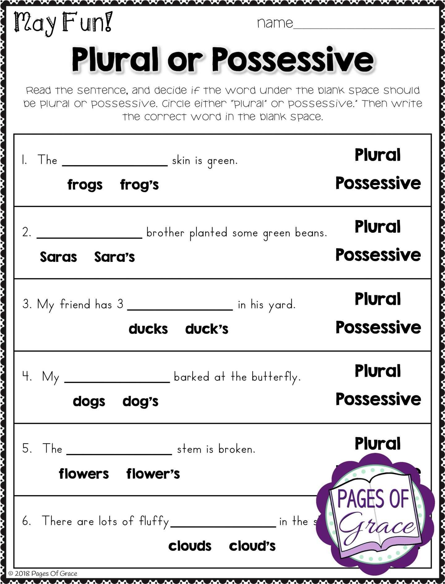 3rd Grade English Worksheets Edform Worksheets Library