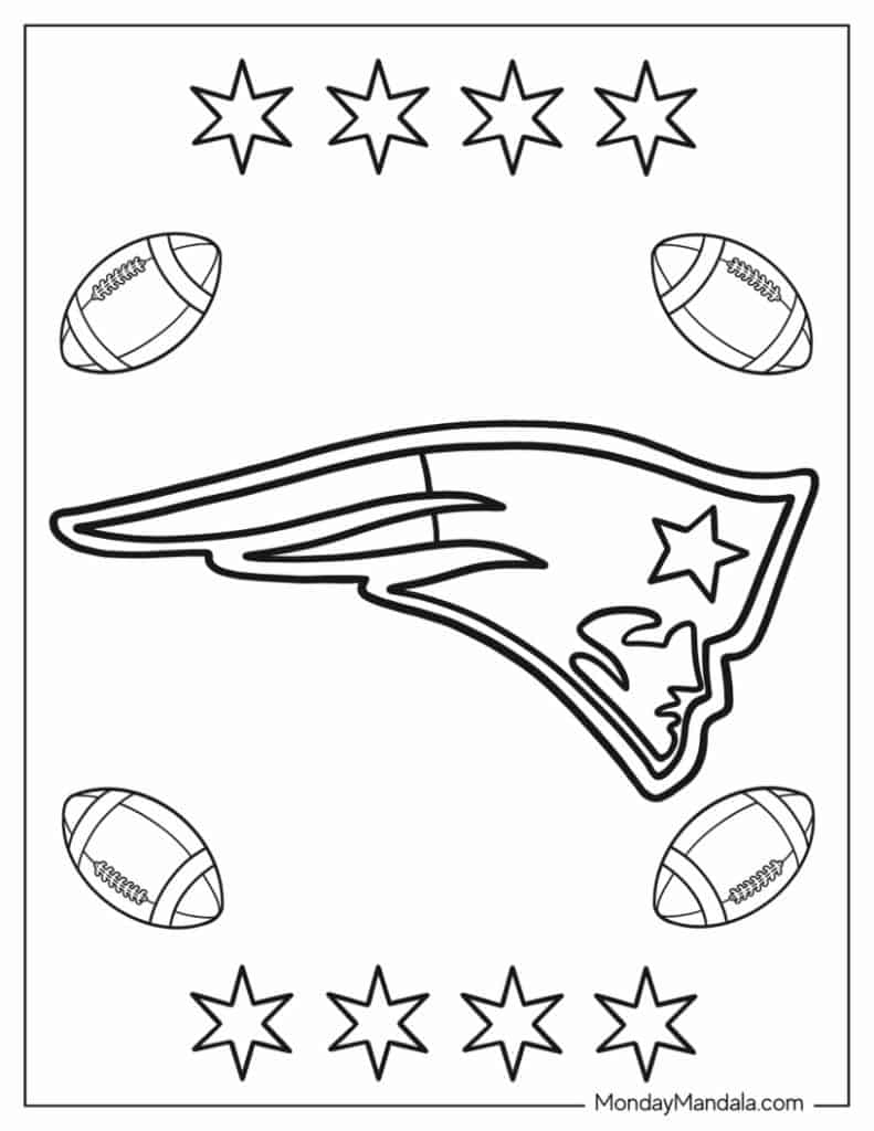 42 Football Coloring Pages Free PDF Printables 