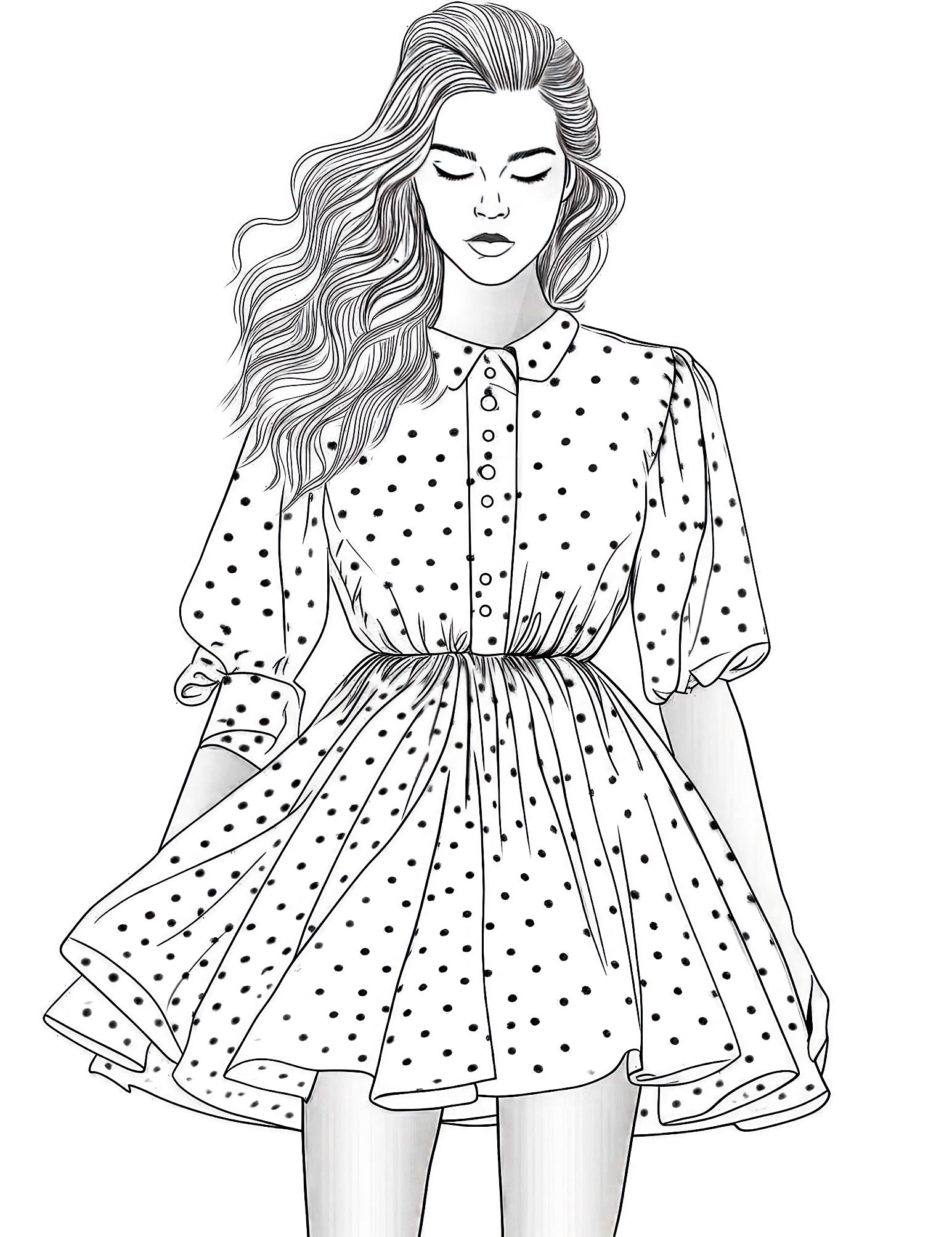 49 Stunning Dress Coloring Pages For Kids And Adults Our Mindful Life 49 Stunning Dress Coloring Pages For Kids And Adults Our Mindful Life