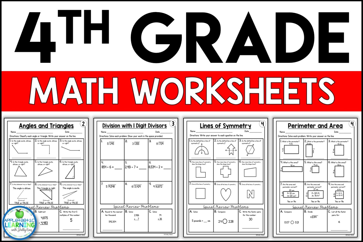free printable worksheets for 4th grade