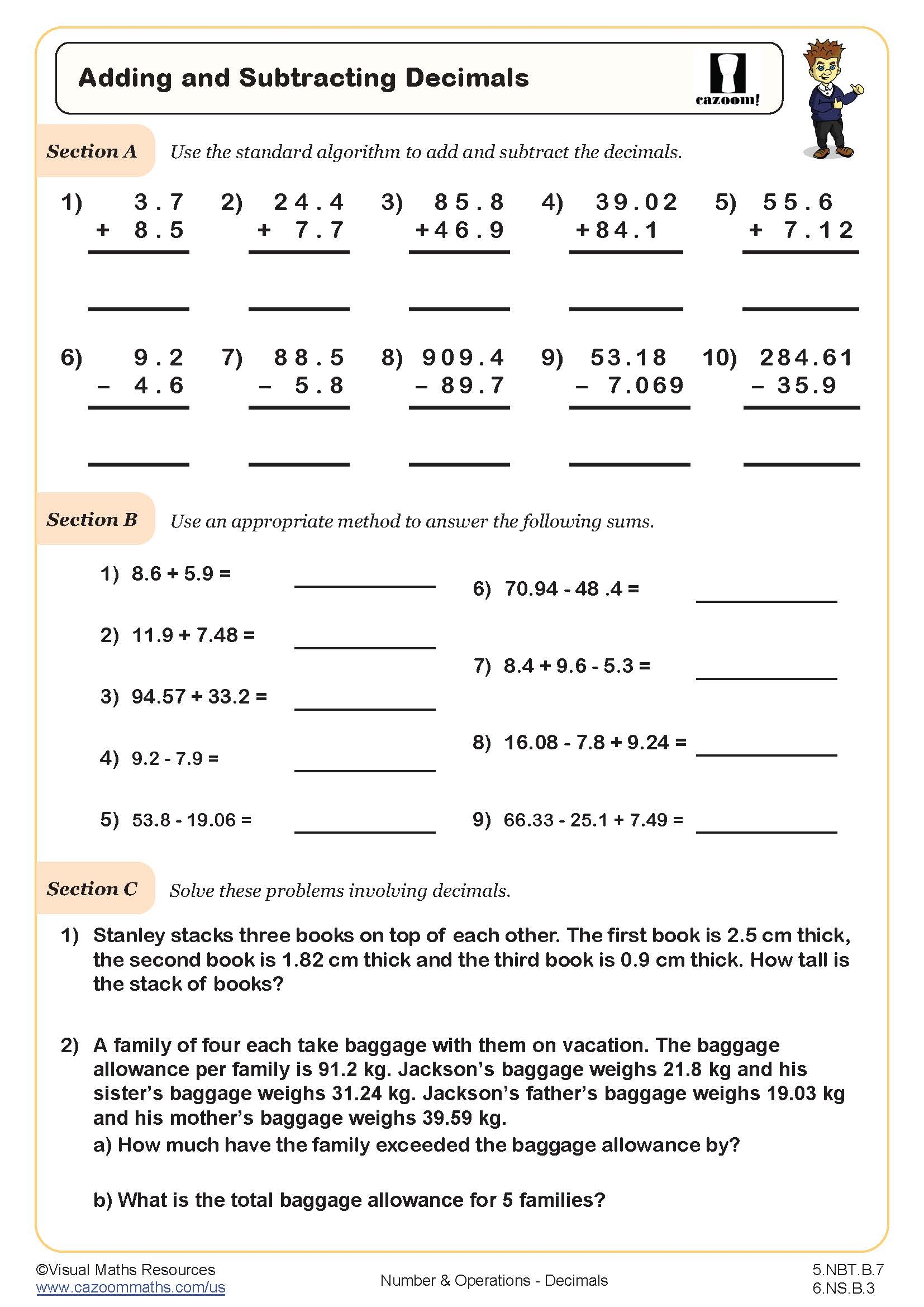 Worksheets For 5th Graders Free
