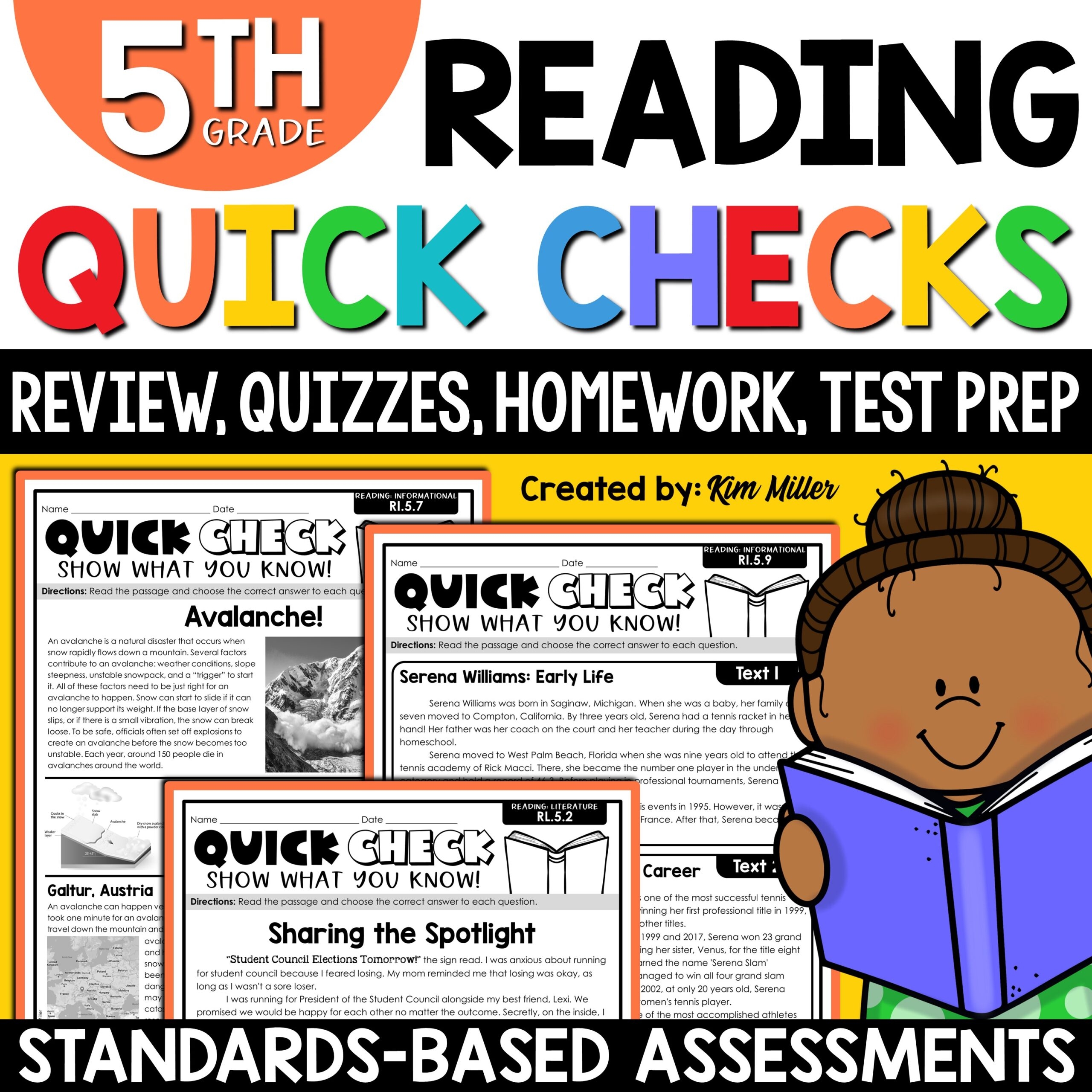 5th Grade Reading Comprehension Passages Questions Review Assessments Homework A Love Of Teaching Kim Miller 5th Grade Reading Comprehension Passages Questions Review Assessments Homework A Love Of Teaching Kim Miller
