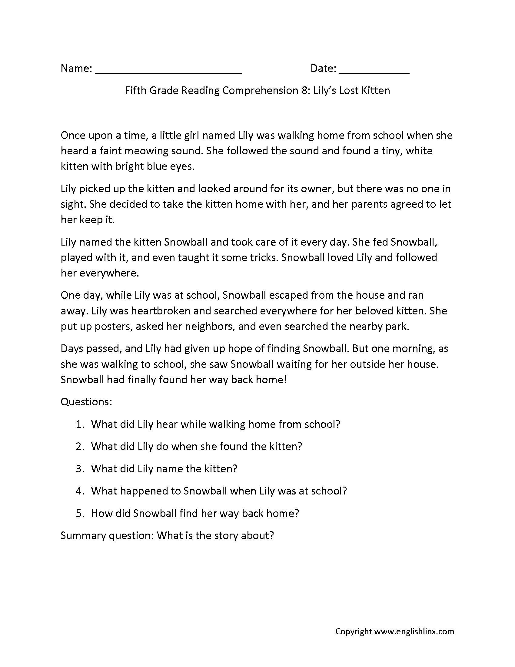 5th Grade Reading Comprehension Worksheets Inference Main Idea Text Evidence 5th Grade Reading Comprehension Worksheets Inference Main Idea Text Evidence