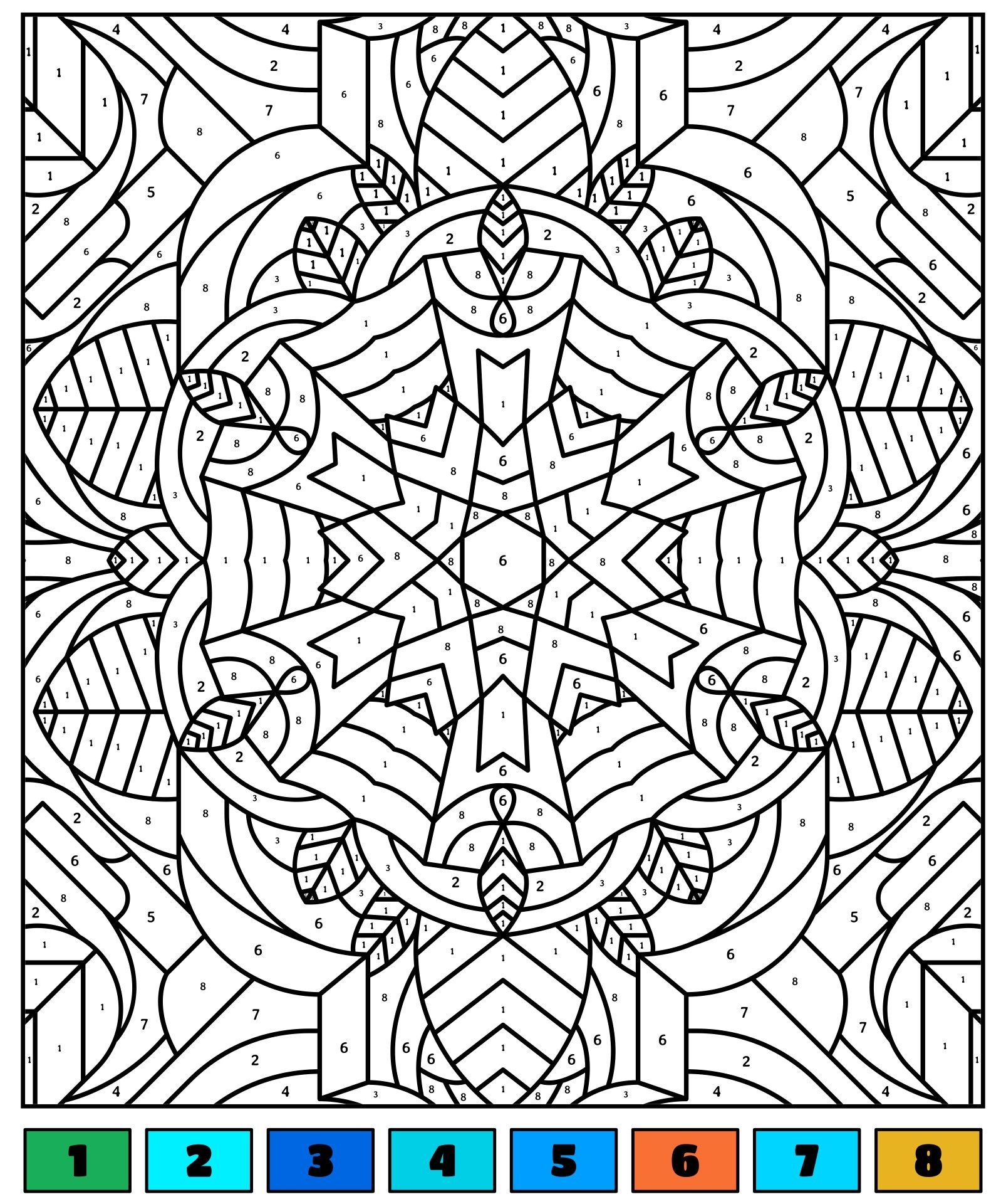 8 Color By Number Ideas Color By Number Printable Coloring Pages Coloring Books