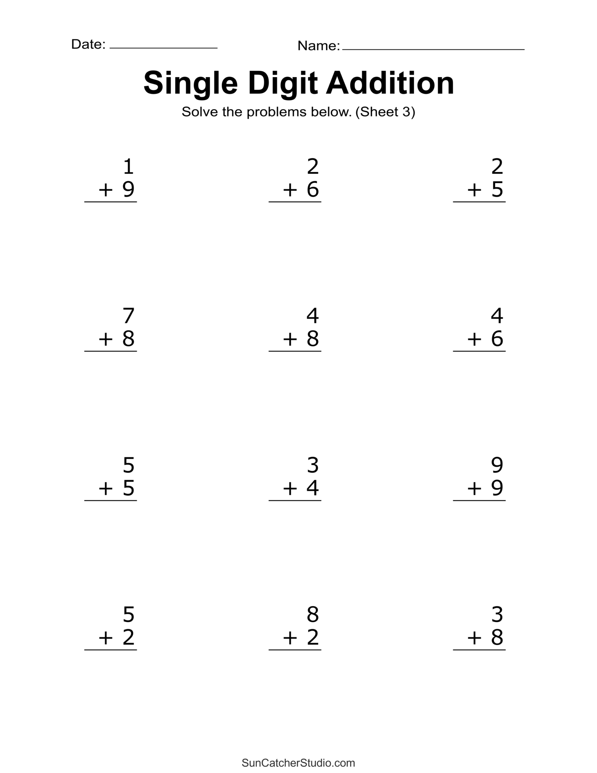 addition problems for 1st graders addition problems for 1st graders