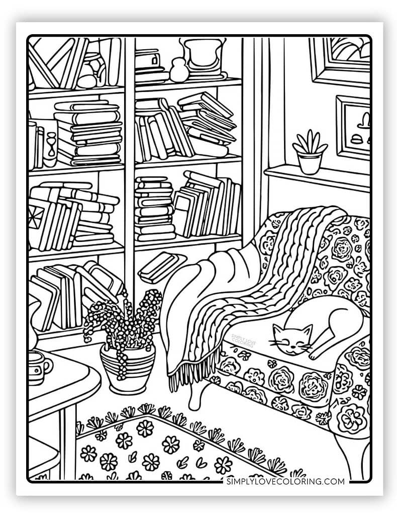 Aesthetic Coloring Pages Printable