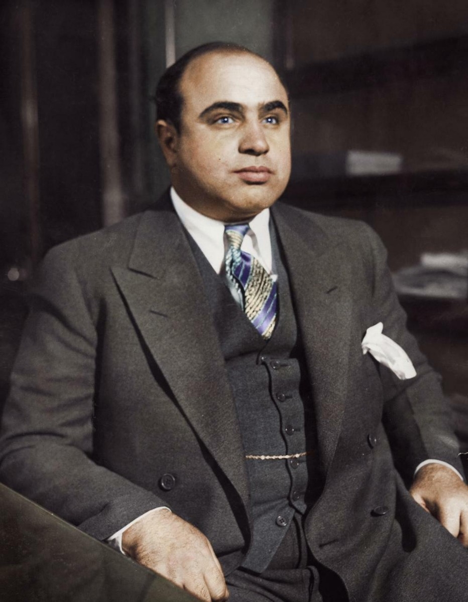 Al Capone In Color Gangster Mafia Reprint Photo 2 Sizes To Pick From EBay