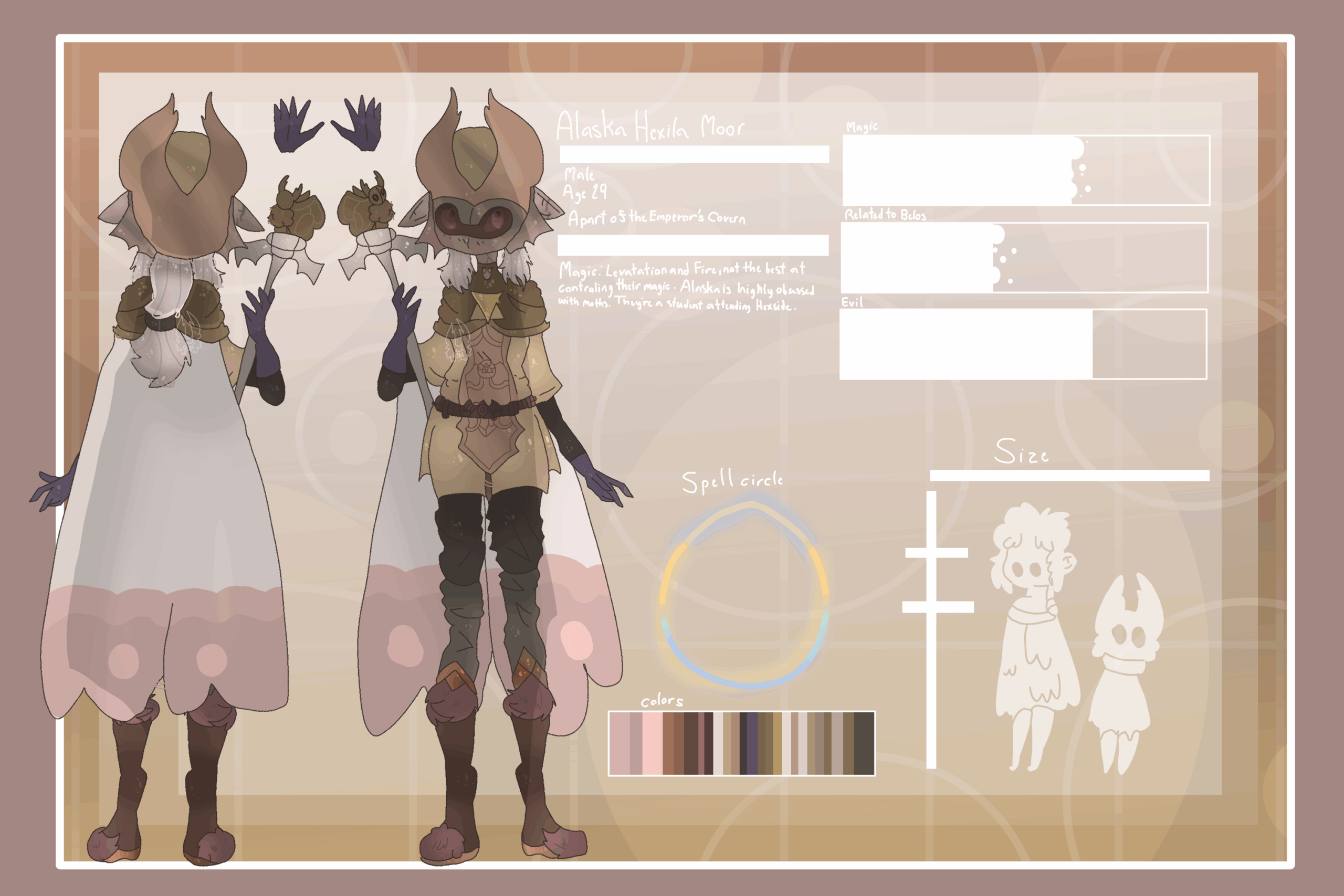 Alaska Ref Sheet TOH Oc HuntiFluf Illustrations ART Street