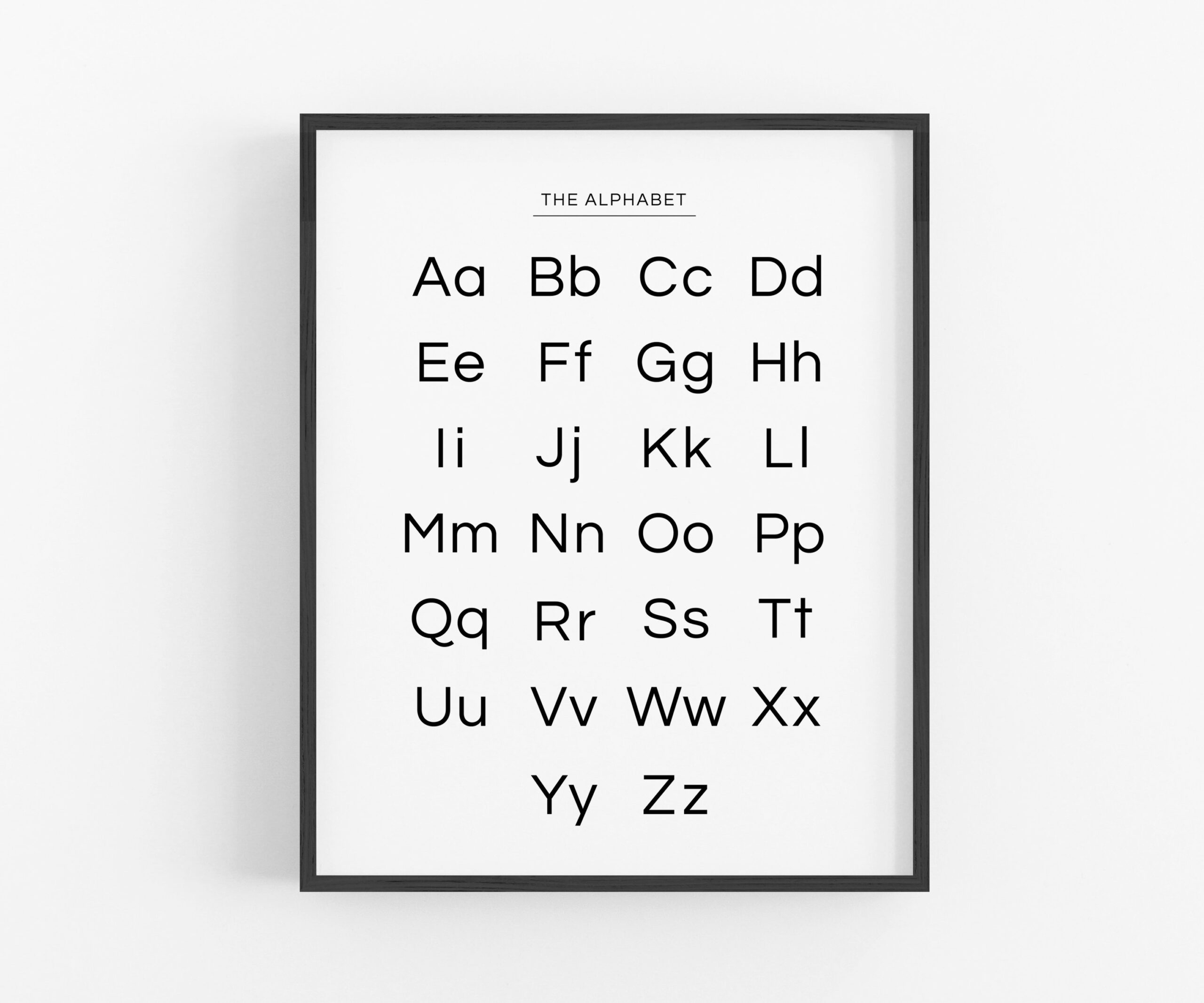 Alphabet Chart Black And White Children s Bedroom Nursery Or Playroom Printable Digital Download ABC Poster Uppercase Lowercase Etsy Alphabet Chart Black And White Children s Bedroom Nursery Or Playroom Printable Digital Download ABC Poster Uppercase Lowercase Etsy