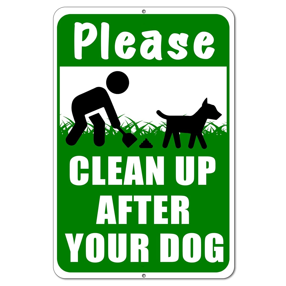 Pick Up After Dog Sign