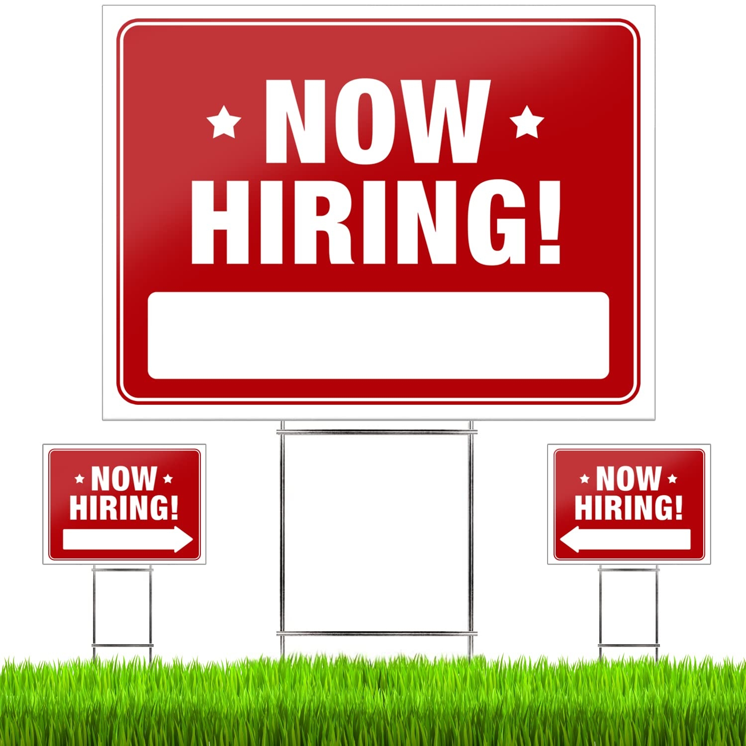 Now Hiring Signage
