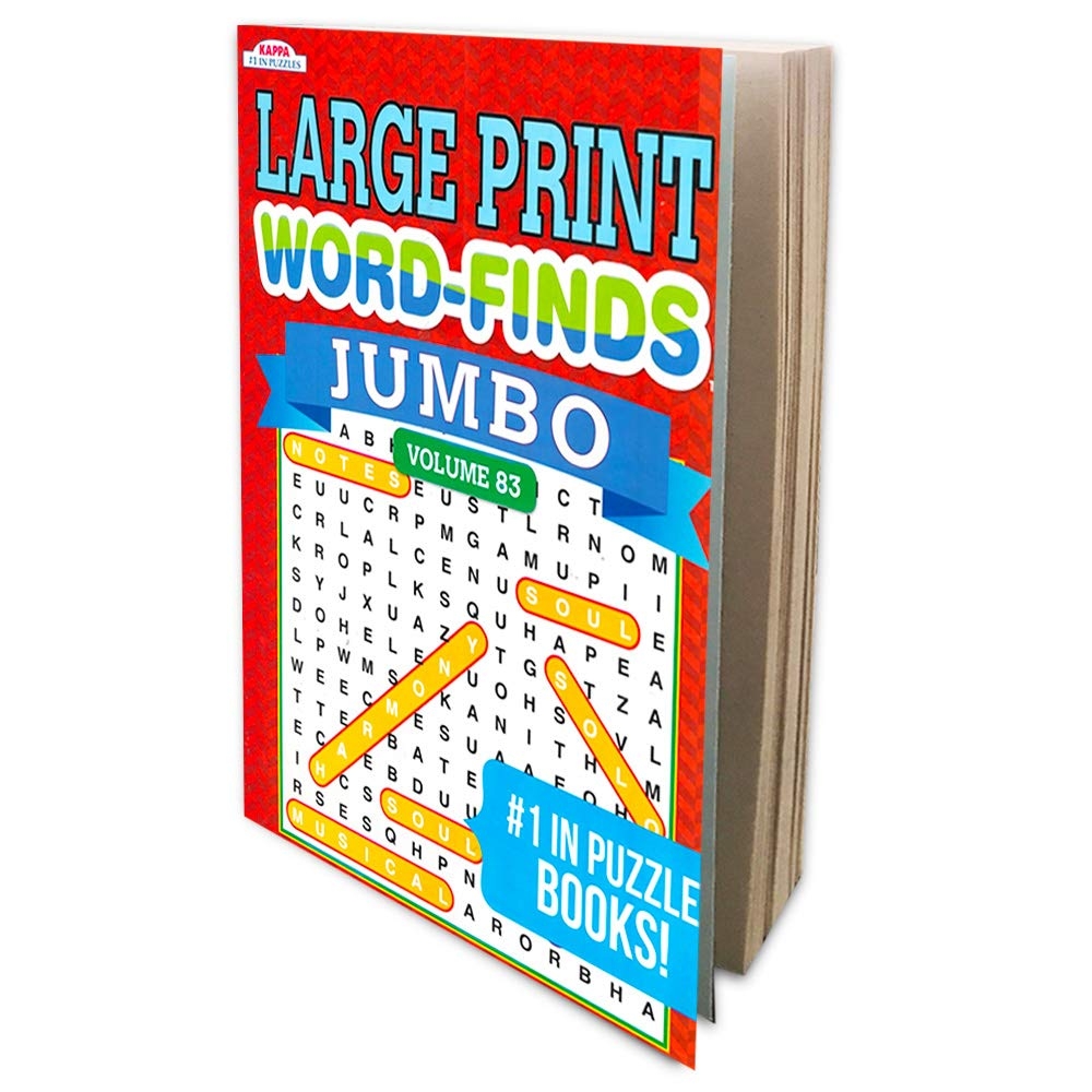 Amazon Word Find Puzzle Books For Adults Seniors Set Of 4 Jumbo Word Search Books With Large Print Over 380 Pages Total With Bookmark Toys Games Amazon Word Find Puzzle Books For Adults Seniors Set Of 4 Jumbo Word Search Books With Large Print Over 380 Pages Total With Bookmark Toys Games