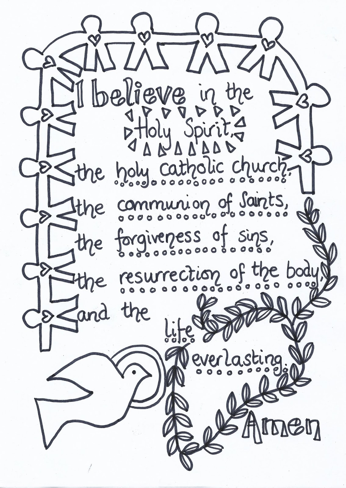 printable free printable apostles creed printable free printable apostles creed