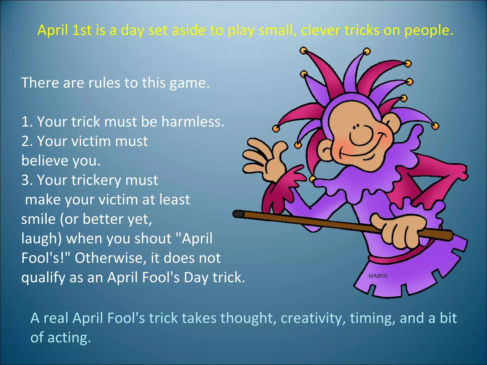 April Fool s Day PPT