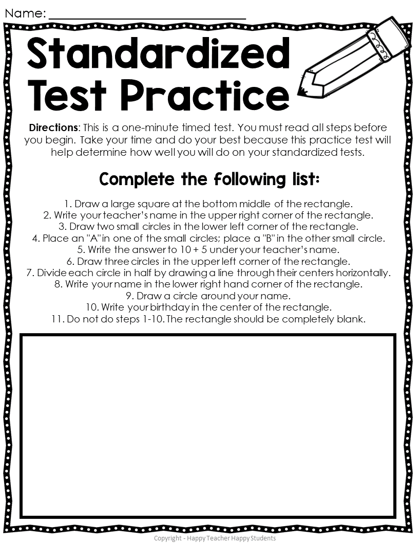 April Fools Word Search And Tricky Test Two No Prep April Fools Day Activities Made By Teachers