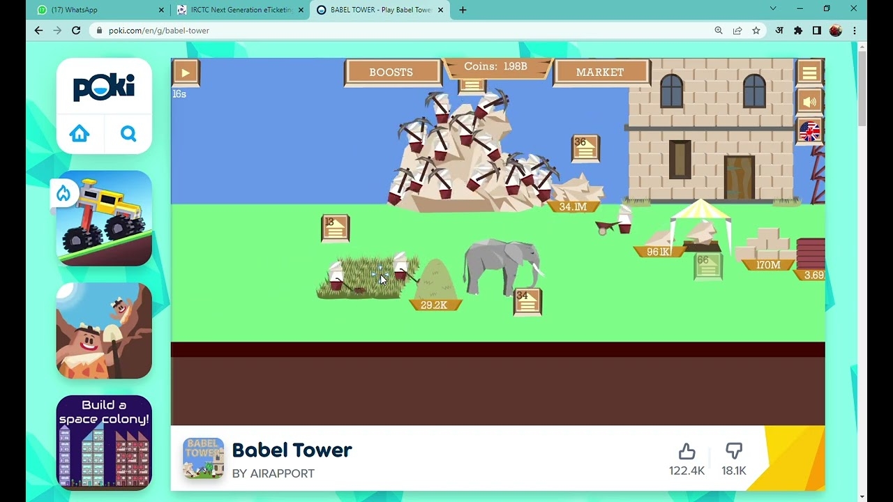 Babel Tower 7 Floor Poki Cheak Description YouTube
