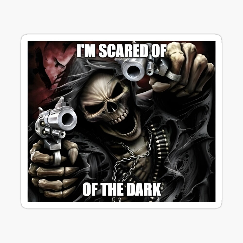Badass Skeleton Meme 4 Greeting Card For Sale By Unclehamby Redbubble