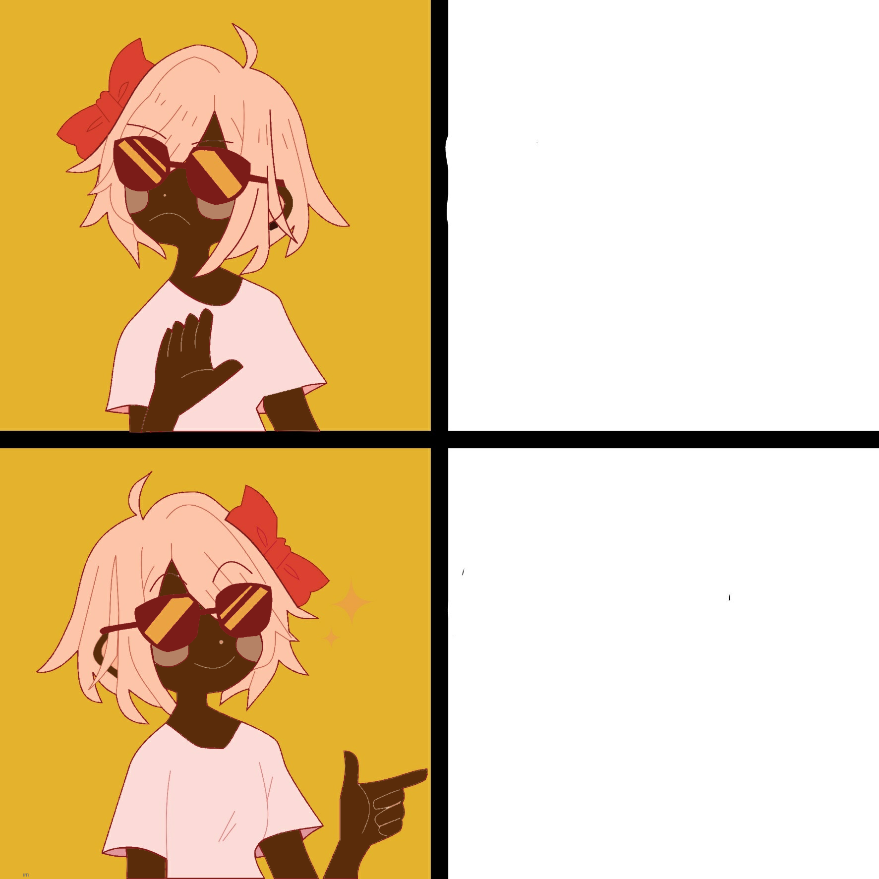 BIPOC Trans Drake Blank Template Imgflip