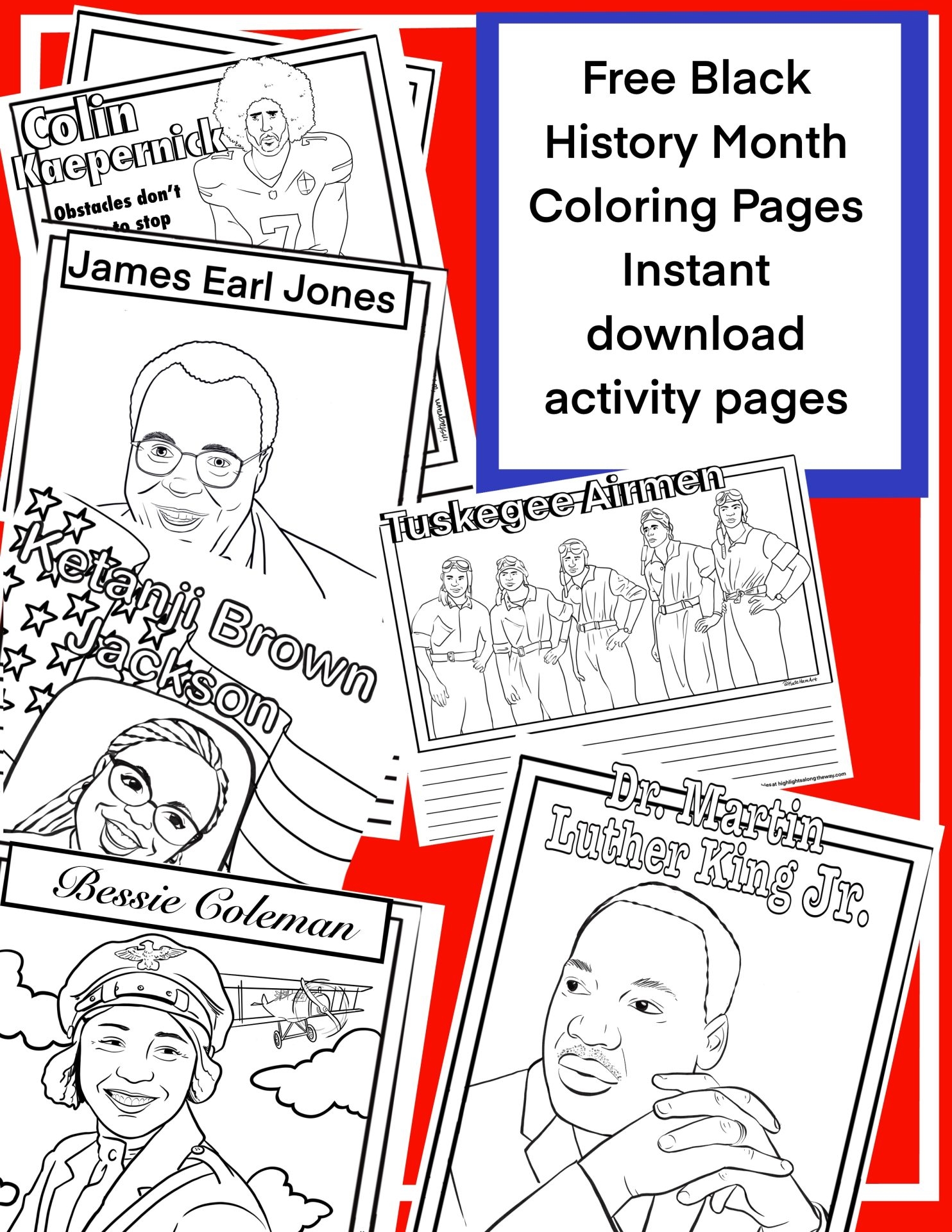 free printable black history worksheets pdf