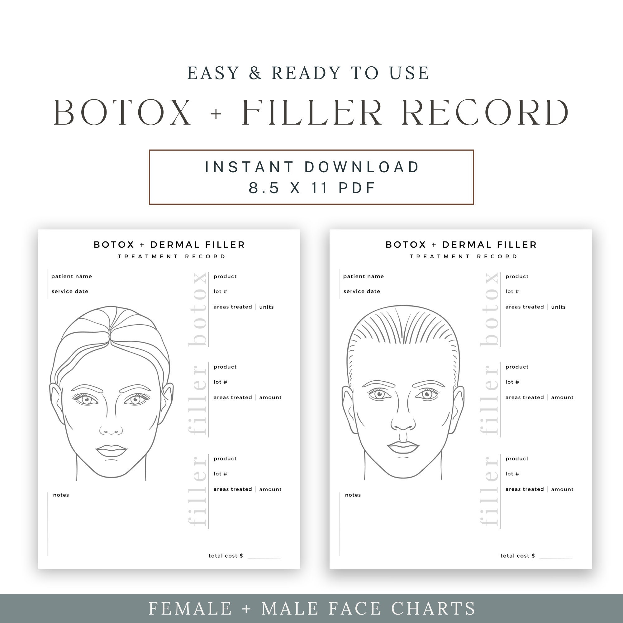 BOTOX Dermal Filler Treatment Record Patient Record BOTOX Dermal Filler Nurse Injector Injectables Form Instant Digital Download Etsy Israel BOTOX Dermal Filler Treatment Record Patient Record BOTOX Dermal Filler Nurse Injector Injectables Form Instant Digital Download Etsy Israel