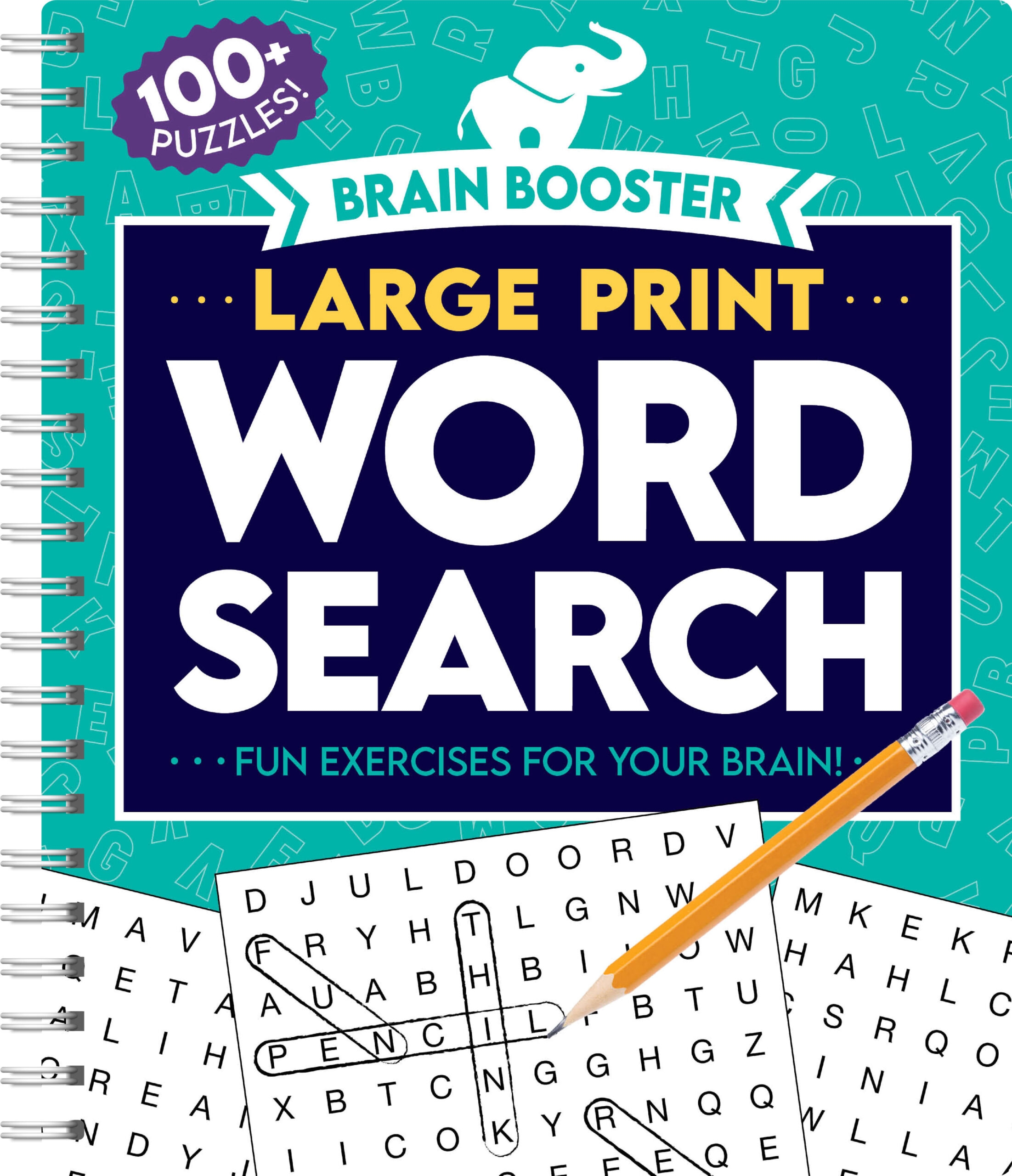 large print word search books