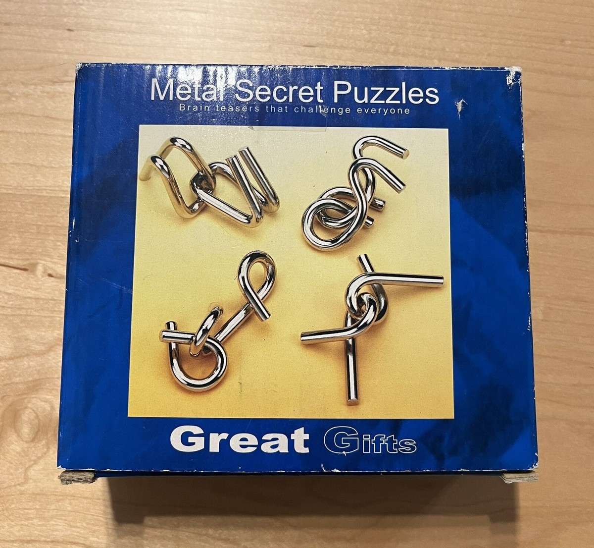 mind teasers metal puzzles