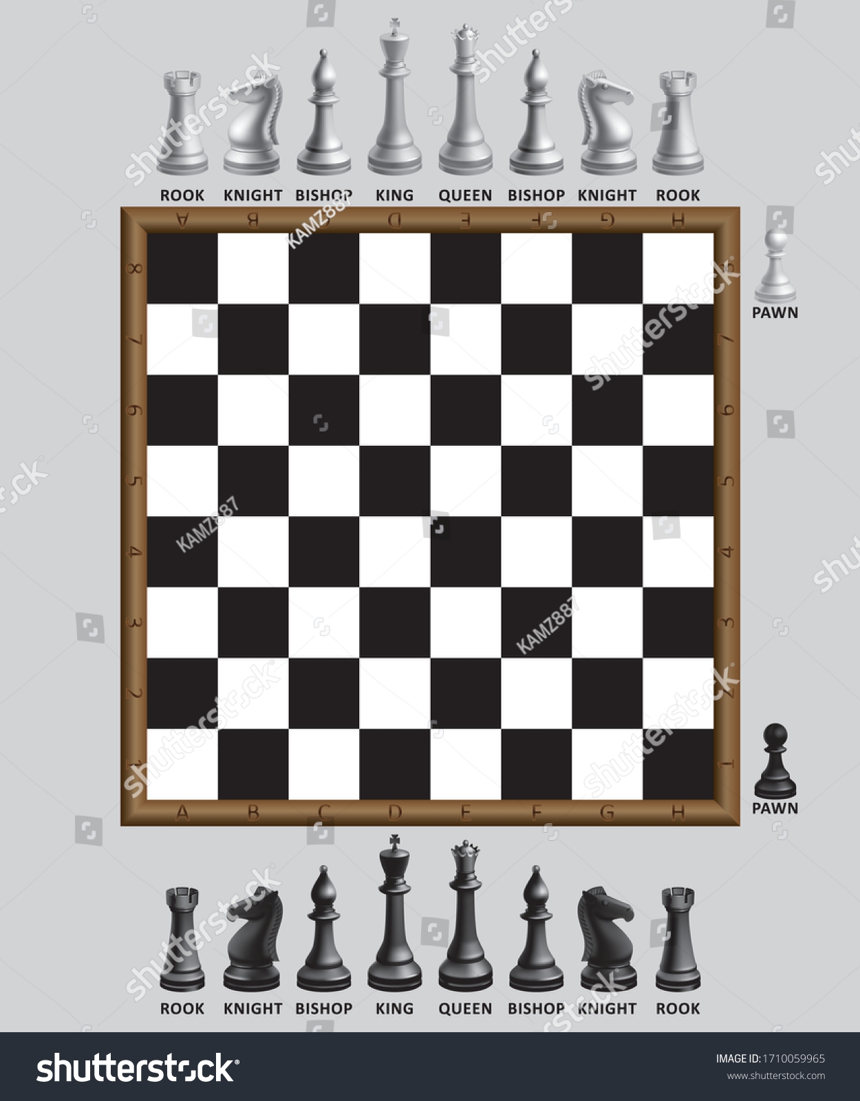 Chess Board Game Printable Template Board Stock Vector Royalty Free 1710059965 Shutterstock Chess Board Game Printable Template Board Stock Vector Royalty Free 1710059965 Shutterstock