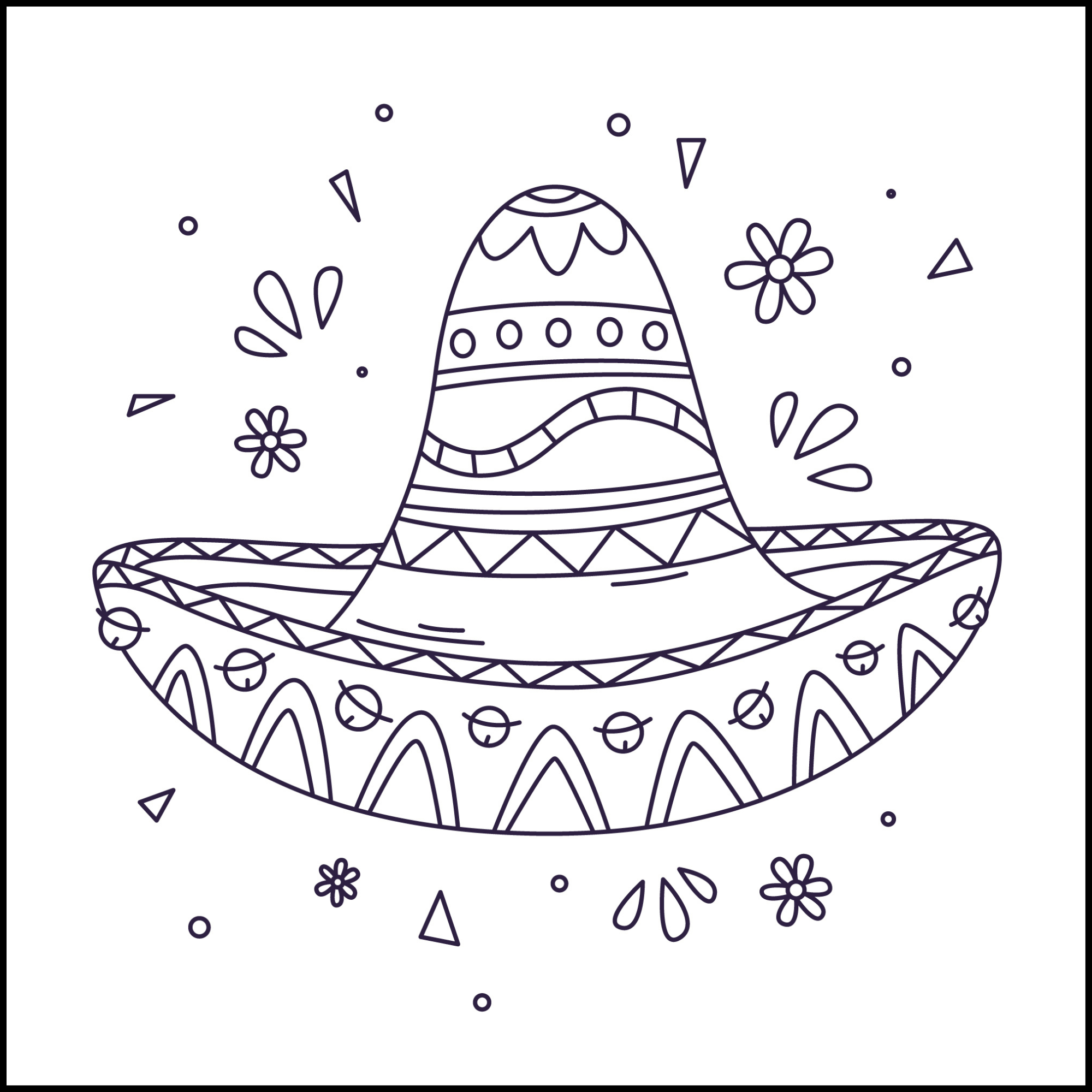 Cinco De Mayo Coloring Pages