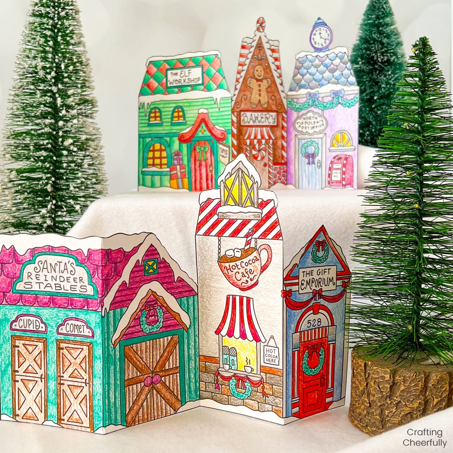 Christmas Village Printable