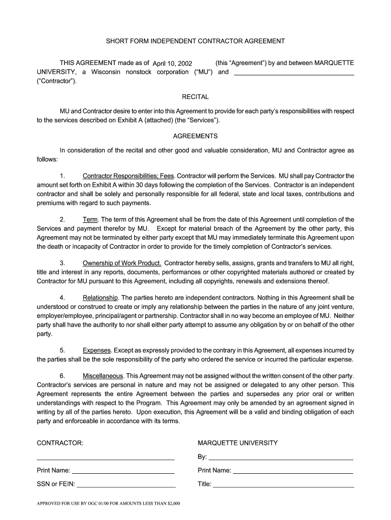 Consulting Agreement Template Fill Out Sign Online DocHub