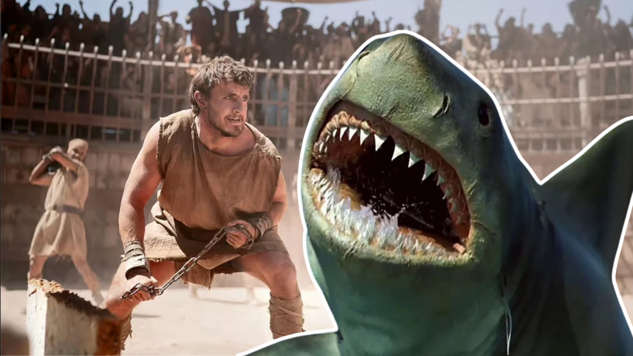 Could Sharks Flood The Colosseum Like In Gladiator 2 The Daily Jaws
