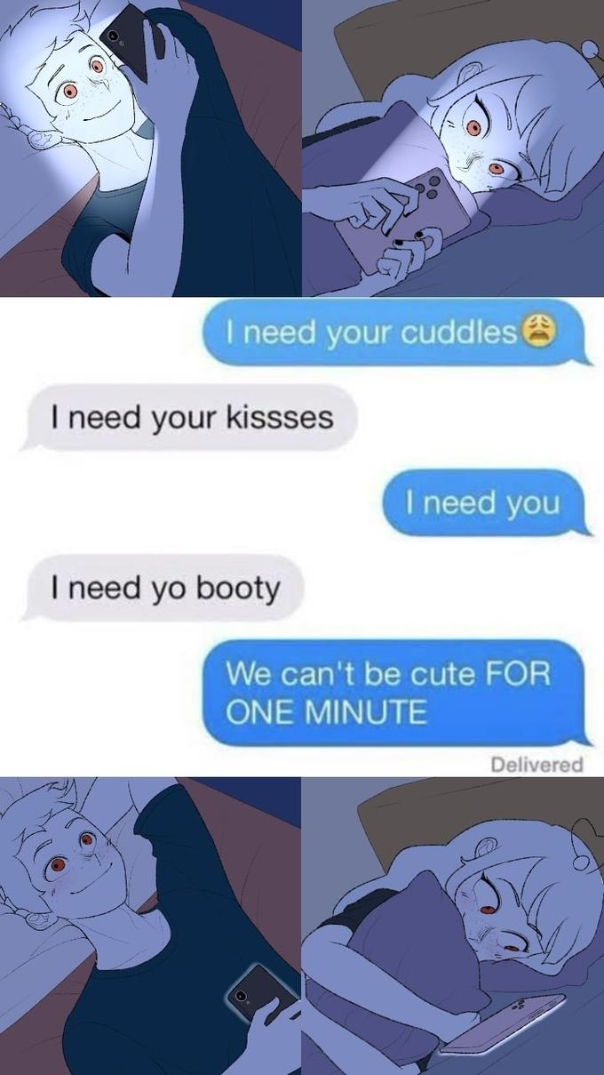 Couple Texting Meme Template Template