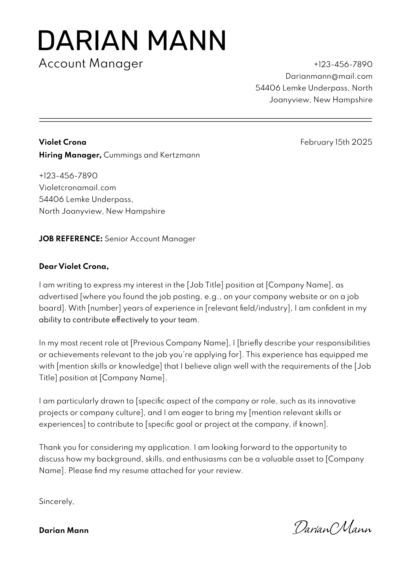 Cover Letter For Resume Free Google Docs Template Gdoc io