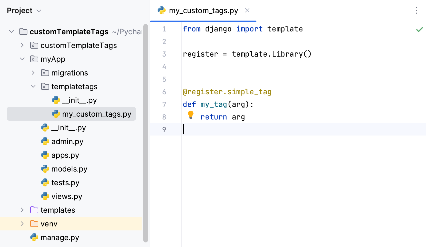 Create And Use Custom Template Tags PyCharm Documentation Create And Use Custom Template Tags PyCharm Documentation