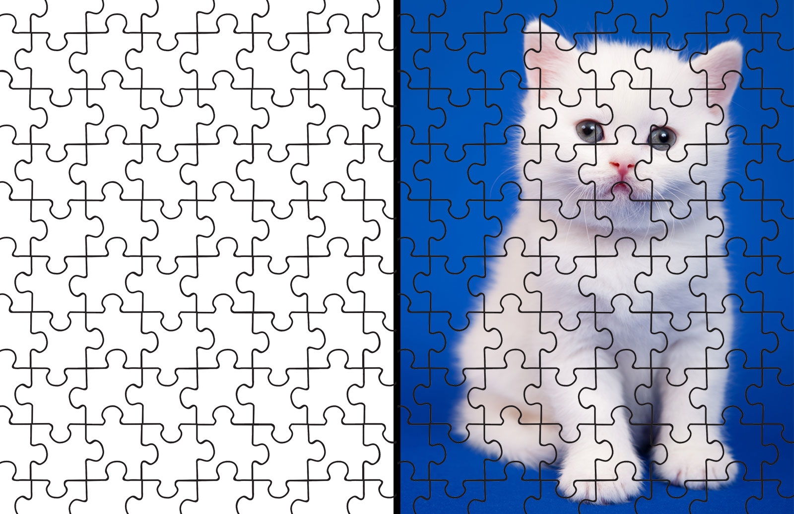 jigsaw puzzle template
